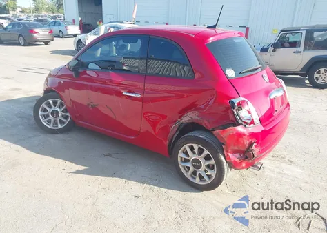 2017 Fiat 500 Pop from USA, damaged, VIN 3C3CFFKR1HT586432